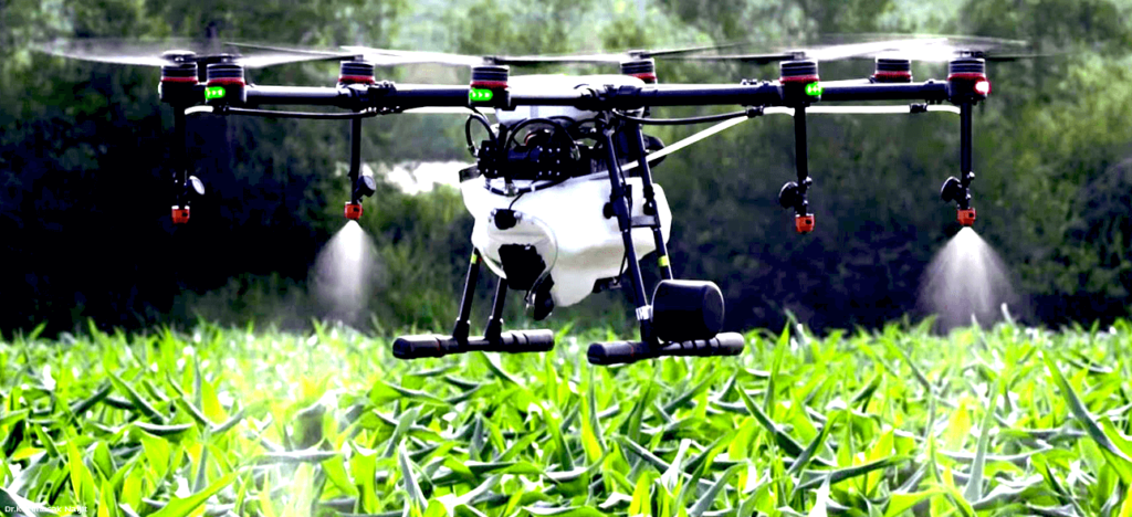 การใช้เทคโนโลยีโดรน (Drone Technology) เพื่อเพิ่มประสิทธิภาพการจัดการและควบคุมภายในฟาร์มอัจฉริยะ